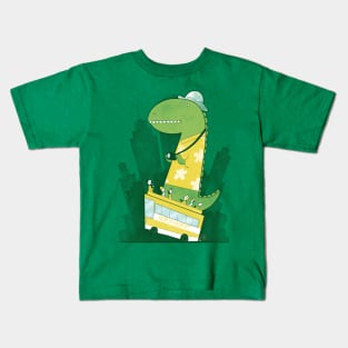 hop on hop off Kids T-Shirt